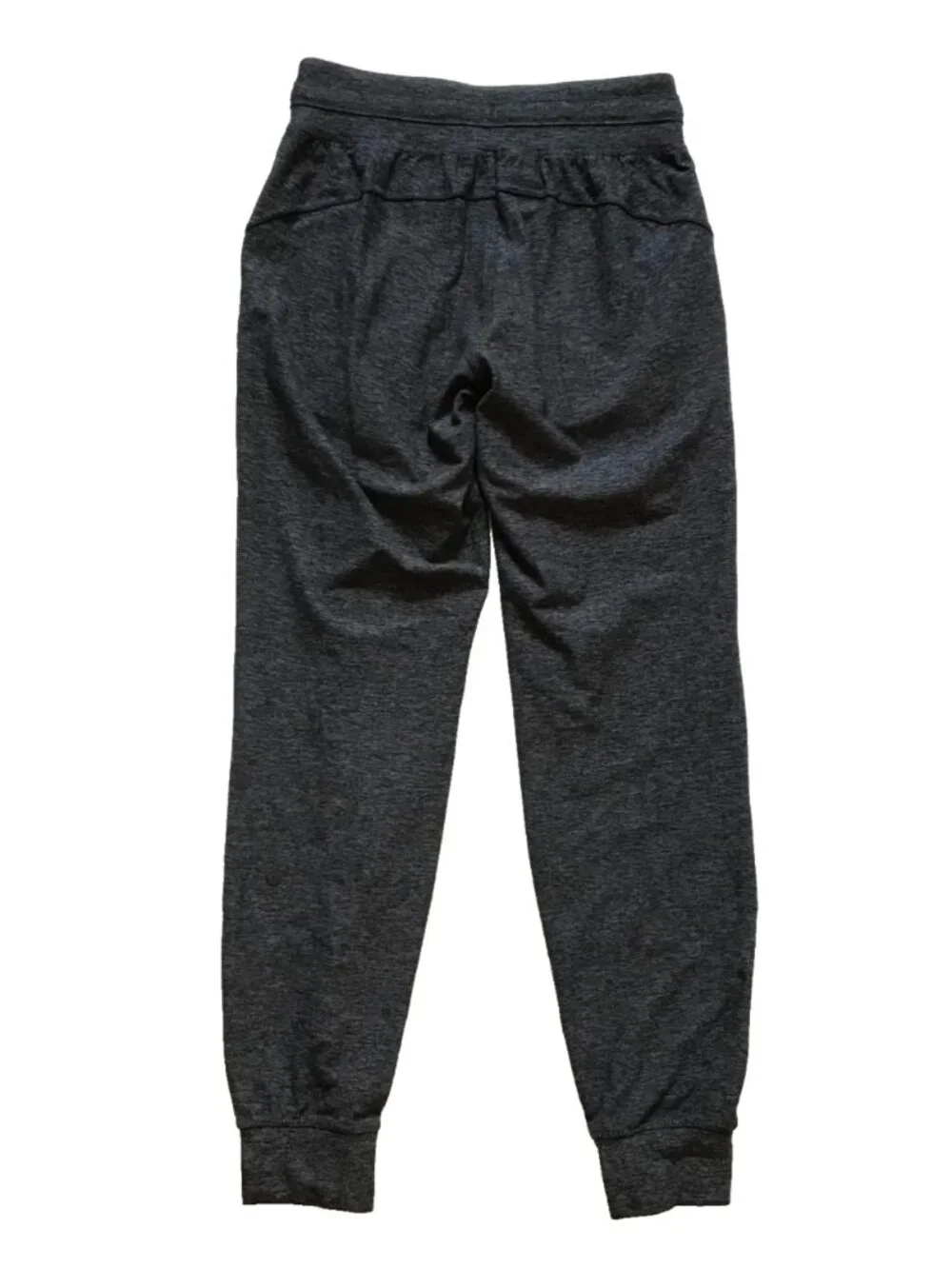 Lululemon Ready to Rulu Joggers Sweatpants Pants Womens 6 Black Gray Cuffed
